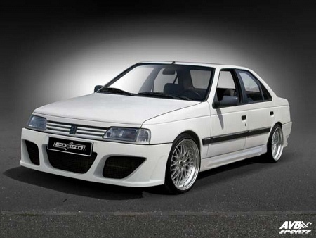 Дефлектор капота Vip tuning к Peugeot 405